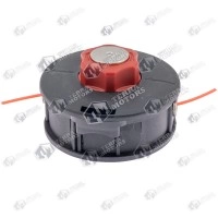 Cap cu fir motocoasa Automat - M10x1.25 - Buton rosu Mic - 110mm